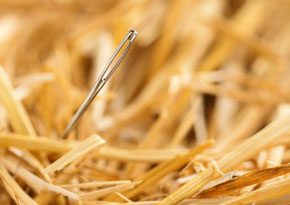 Find the Needle in a haystack with analytics.
